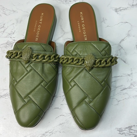 Kurt Geiger Shoes - KURT GEIGER LONDON CHELSEA MULE QUILTED
